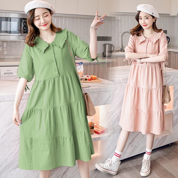 609# nursing maternity clothing cotton and linen loose stylish dress for pregnant women pregnancy nursing dress, White
609# nursing maternity clothing cotton and linen loose stylish dress for pregnant women pregnancy nursing dress, White