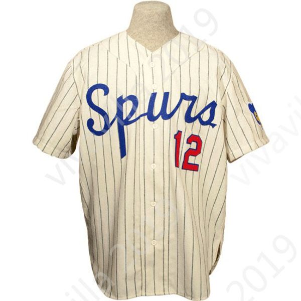 Men Women Youth Dallas-Ft. Worth Spurs 1965 Home Jersey Stiched Name & Number & Logos Baseball Jersey 
Men Women Youth Dallas-Ft. Worth Spurs 1965 Home Jersey Stiched Name & Number & Logos Baseball Jersey