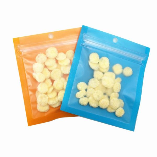 200pcs plastic matte clear blue orange zip lock packaging bag with hang hole snack nuts retails hard disk zipper packing pouches
200pcs plastic matte clear blue orange zip lock packaging bag with hang hole snack nuts retails hard disk zipper packing pouches