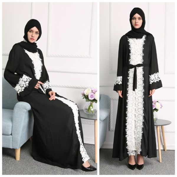 elegant muslim women's robe gowns tunic middle east ramadan islamic prayer clothing lace abaya full dresses cardigan kimono long, Red
elegant muslim women's robe gowns tunic middle east ramadan islamic prayer clothing lace abaya full dresses cardigan kimono long, Red
