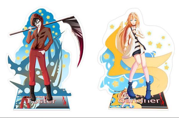 anime satsuriku no tenshi angels of death acrylic stand figure cosplay keychain halloween cartoon cosplay keychain key ring toy, Silver
anime satsuriku no tenshi angels of death acrylic stand figure cosplay keychain halloween cartoon cosplay keychain key ring toy, Silver