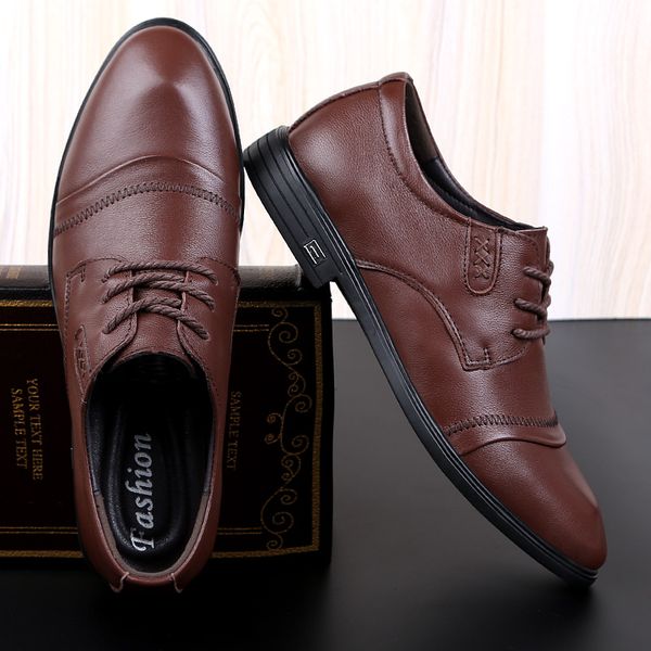 2020 oxford shoes for men genuine leather shoes the first layer of leather busines casual men's sneakers *8187, Black
2020 oxford shoes for men genuine leather shoes the first layer of leather busines casual men's sneakers *8187, Black