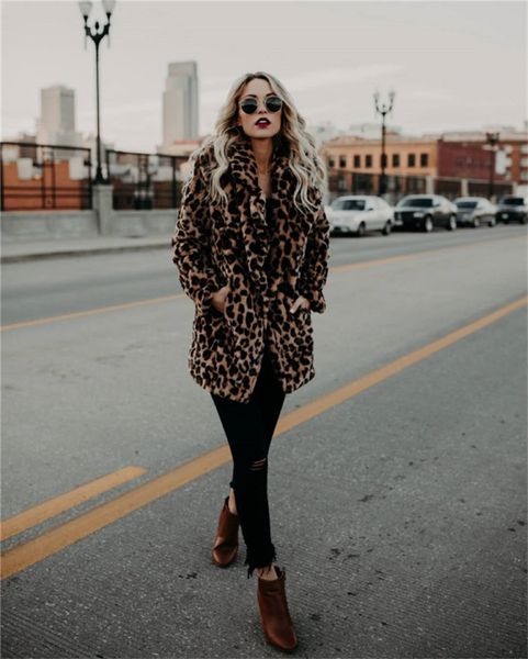 fashion leopard artificial fur female outerwear casual jacket luxury faux fur coat for women autumn winter warm casaco, Black
fashion leopard artificial fur female outerwear casual jacket luxury faux fur coat for women autumn winter warm casaco, Black