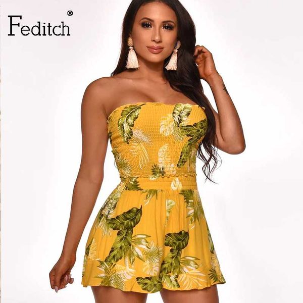 feditch 2020 jumpsuit colorful strapless women playsuit romper backless summer short night club party jumpsuit overalls, Black;white
feditch 2020 jumpsuit colorful strapless women playsuit romper backless summer short night club party jumpsuit overalls, Black;white