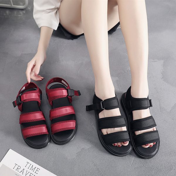 summer roman sandals couple casual flat harajuku style men and women stretch cloth wild ins retro sandals, Black
summer roman sandals couple casual flat harajuku style men and women stretch cloth wild ins retro sandals, Black
