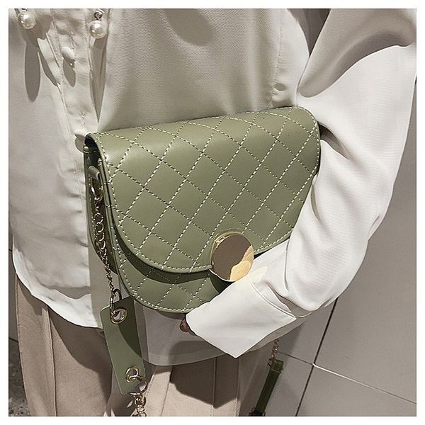 2020 new shoulder bag women's casual fashion korean version of the diamond chain crossbody bag ladies saddle
2020 new shoulder bag women's casual fashion korean version of the diamond chain crossbody bag ladies saddle