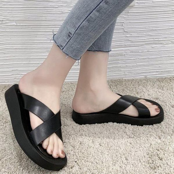 slippers flops flip summer women shoes woman eva soft comfort beach female footwear, Black
slippers flops flip summer women shoes woman eva soft comfort beach female footwear, Black