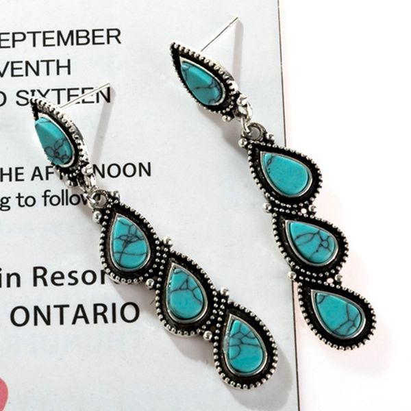 drop dangle earrings vintage water drop blue stone long string earrings for women bohemian jewelry tibetan turquoises lady earring sell, Silver
drop dangle earrings vintage water drop blue stone long string earrings for women bohemian jewelry tibetan turquoises lady earring sell, Silver