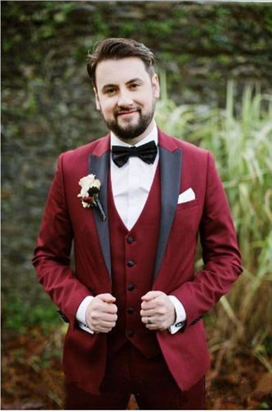 new custom-made peak lapel groomsmen one button groom tuxedos men suits wedding/prom/dinner man blazer(jacket+pants+tie+vest) 76, Black;gray
new custom-made peak lapel groomsmen one button groom tuxedos men suits wedding/prom/dinner man blazer(jacket+pants+tie+vest) 76, Black;gray