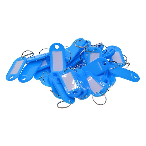 50x solid study colored waterproof plastic key fob luggage id tags labels key rings for estate agents, landlords and tenants
50x solid study colored waterproof plastic key fob luggage id tags labels key rings for estate agents, landlords and tenants