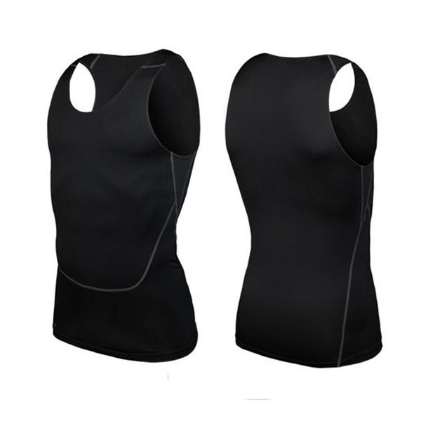 men sports running athletic fitness training compression tight under base layer t-shirts shirt tees collection singlet, Black;blue
men sports running athletic fitness training compression tight under base layer t-shirts shirt tees collection singlet, Black;blue