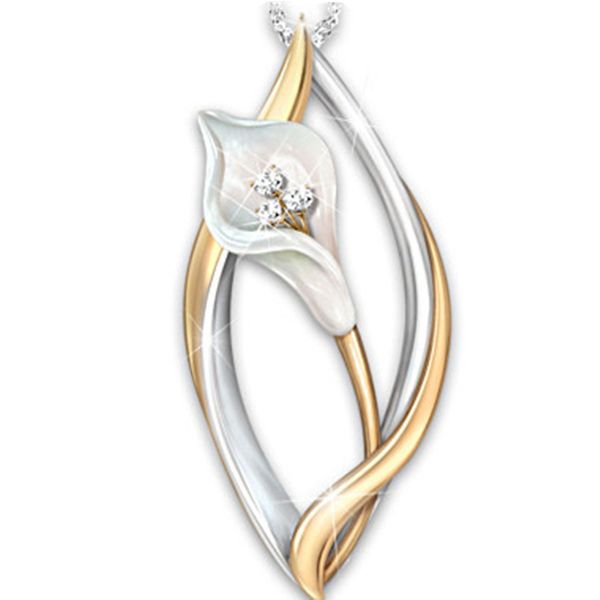berbeny leaf tulip pendant necklace fashionable creative colour separation elegant necklace for women ladies jewelry gift, Silver
berbeny leaf tulip pendant necklace fashionable creative colour separation elegant necklace for women ladies jewelry gift, Silver