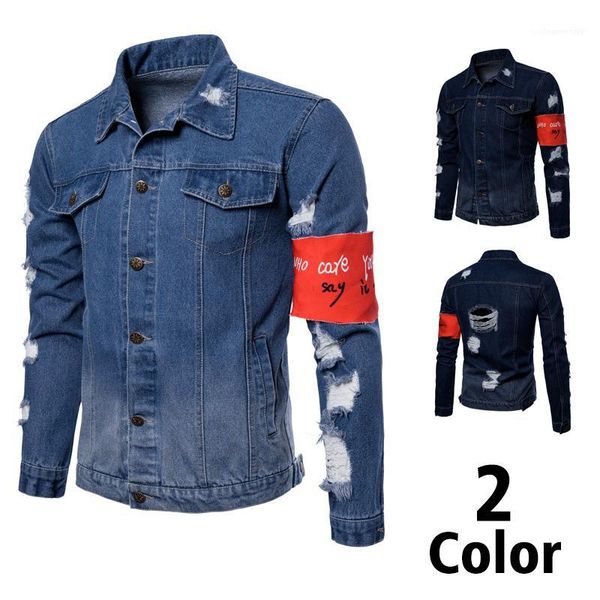 homme outerwear hole pocket hip hop style casual apparel mens fashion designer jeans jacktes stand collar long sleeve, Black;brown
homme outerwear hole pocket hip hop style casual apparel mens fashion designer jeans jacktes stand collar long sleeve, Black;brown