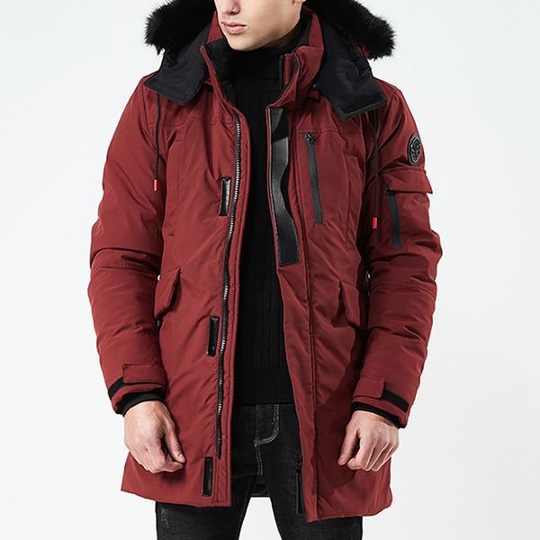 men parkas jackets fur hooded coat oversize winter solid army green long jacket men parka hombre padded thick overcoat plus size, Black
men parkas jackets fur hooded coat oversize winter solid army green long jacket men parka hombre padded thick overcoat plus size, Black