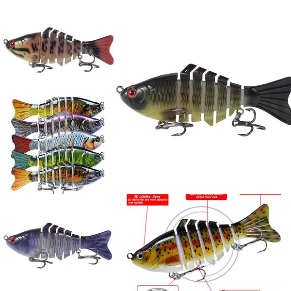 ttbyn fishing luya hard bait 10cm * built-in 15.5g ball steel bionic bait long sfake bait
ttbyn fishing luya hard bait 10cm * built-in 15.5g ball steel bionic bait long sfake bait