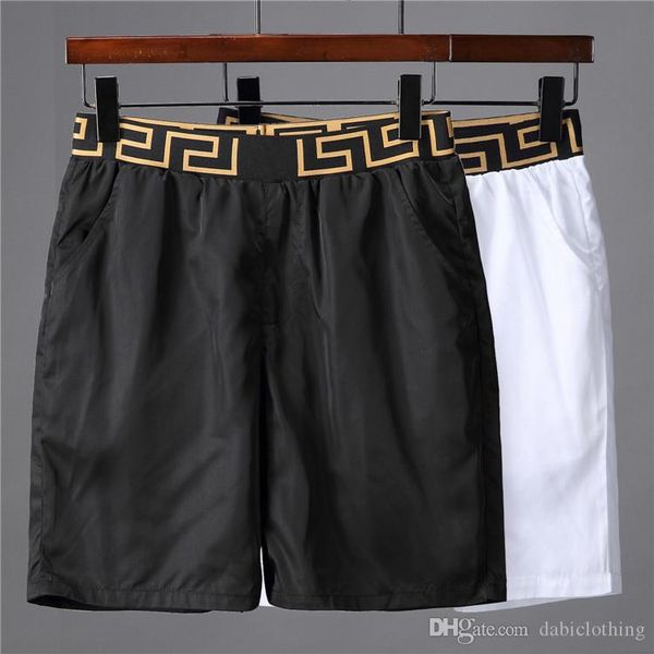 luxury mens summer designer shorts pants m-3xl classic elastic waist beach shorts homme fashion beach wear 2 colors, White;black
luxury mens summer designer shorts pants m-3xl classic elastic waist beach shorts homme fashion beach wear 2 colors, White;black