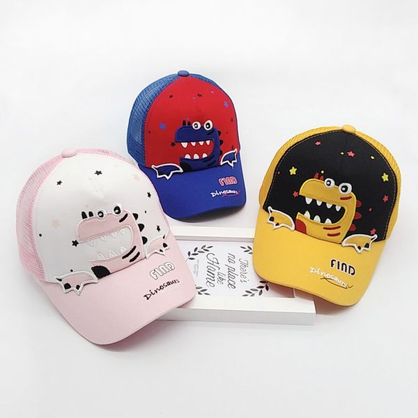 2019 newborn baby boy accessories toddler cutebaby boy hat letter soft cotton dinosaur sunhat eaves baseball cap sun beanie cap, Yellow
2019 newborn baby boy accessories toddler cutebaby boy hat letter soft cotton dinosaur sunhat eaves baseball cap sun beanie cap, Yellow