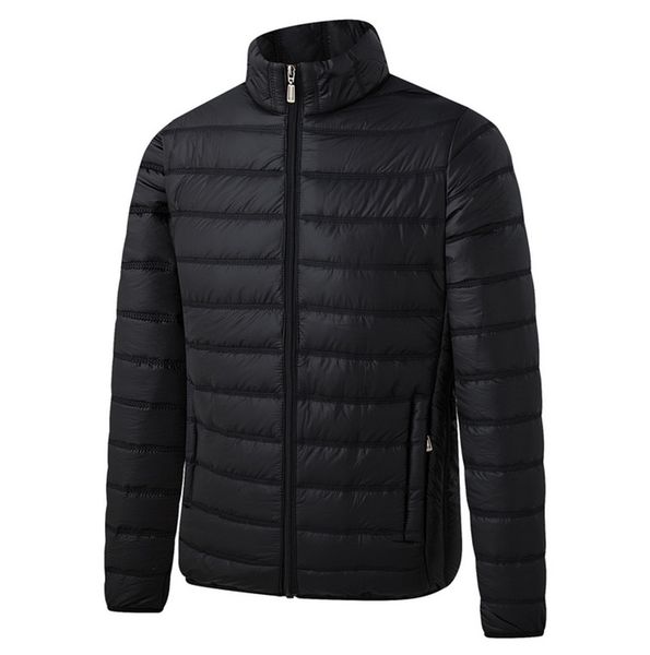 embroidery men's designer pure color thin down jacket men's short casual thin young and middle-aged men's thin coat, Black
embroidery men's designer pure color thin down jacket men's short casual thin young and middle-aged men's thin coat, Black