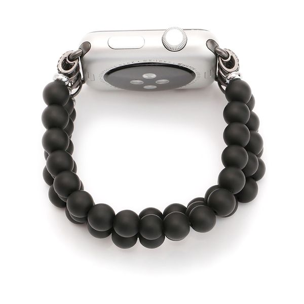 Beads Bracelet For Apple Watch Band 38mm 40mm 42mm 44mm Buddha Beads Style Watchband For Apple Iwatch Series 1 2 3 4 5 Strap