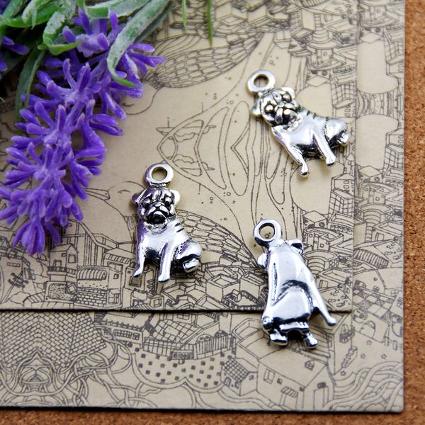 24pcs--30*14mm both side antique silver plated sitting dog charms pendants for jewelry making diy handmade craft, Bronze;silver
24pcs--30*14mm both side antique silver plated sitting dog charms pendants for jewelry making diy handmade craft, Bronze;silver