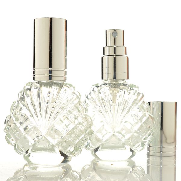15ml Transparent Glass Empty Perfume Bottles Spray Atomizer Refillable Bottle Fragrance Scent Container For Travel