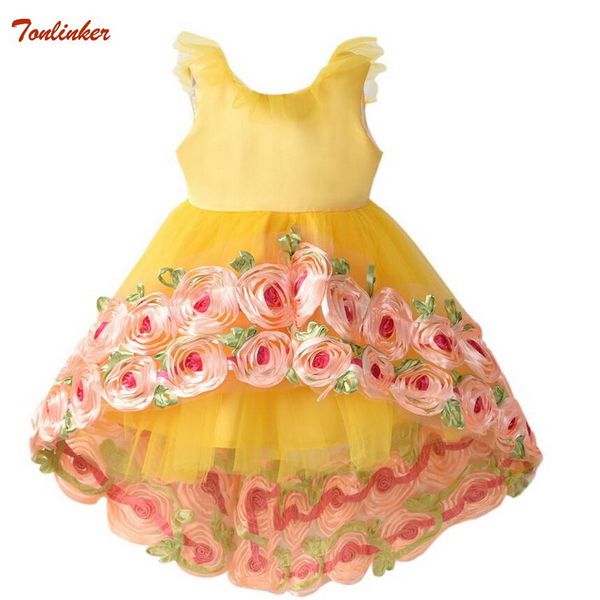 flowers girl floral long dress 2019 new girl wedding party dress ball backless summer yellow kids clothing 2-8 years, Black;red
flowers girl floral long dress 2019 new girl wedding party dress ball backless summer yellow kids clothing 2-8 years, Black;red