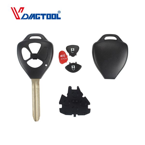 3 buttons remote car key shell case fob replacement for camry cover blank 2+1 buttons no logo
3 buttons remote car key shell case fob replacement for camry cover blank 2+1 buttons no logo