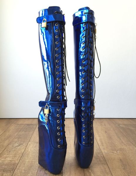 metallic blue boots women no heels shoes woman lace up knee high boots ballet wedge heels custom wide calf booties heelle, Black
metallic blue boots women no heels shoes woman lace up knee high boots ballet wedge heels custom wide calf booties heelle, Black