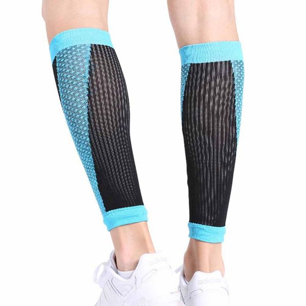 1 pair sports safety running cycling compression sleeves calf leg shin splints breathable legwarmmers sports protection new, Black
1 pair sports safety running cycling compression sleeves calf leg shin splints breathable legwarmmers sports protection new, Black
