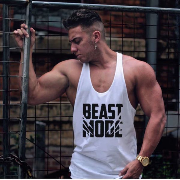 gym muscle sports running fitness training vest men's bodybuilding sleeveless cotton i-shaped vest 07798, White;black
gym muscle sports running fitness training vest men's bodybuilding sleeveless cotton i-shaped vest 07798, White;black
