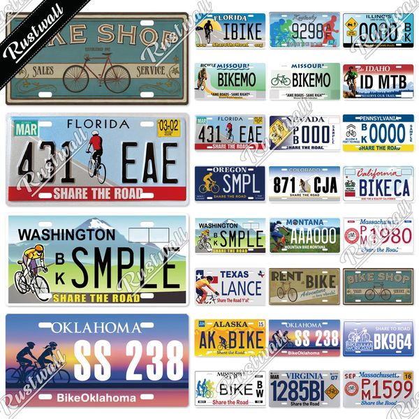bicycle licenses plate tin sign car number plaque metal decorative plate for garage living room home wall decor
bicycle licenses plate tin sign car number plaque metal decorative plate for garage living room home wall decor