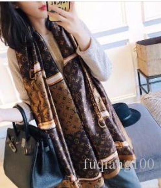 13 color classic womens wraps spring silk scarf 2019 women letter shawl scarf fashion long neck ring christmas gift wholesale 180x90cm, Blue;gray
13 color classic womens wraps spring silk scarf 2019 women letter shawl scarf fashion long neck ring christmas gift wholesale 180x90cm, Blue;gray