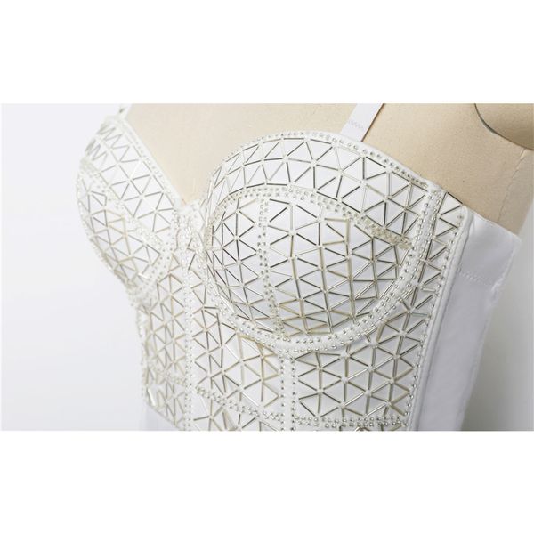handmade женщин сексуальный бюстье бисероплетение белый черный crop top корсет push up бак для party club, White
handmade женщин сексуальный бюстье бисероплетение белый черный crop top корсет push up бак для party club, White