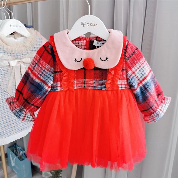 winter baby dress long sleeve red color plaid turn-down collar dress for girls, Red;yellow
winter baby dress long sleeve red color plaid turn-down collar dress for girls, Red;yellow