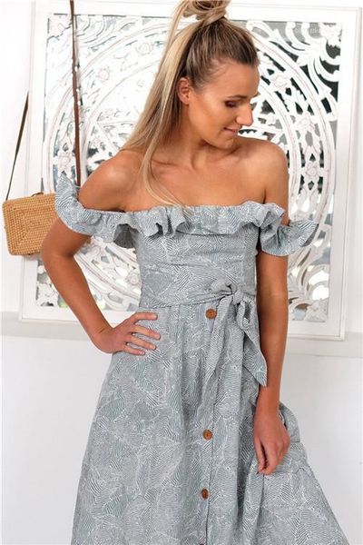 female clothing spring ribbon rosette casual apparel womens slash neck dresses backless bohemian prience style, Black;gray
female clothing spring ribbon rosette casual apparel womens slash neck dresses backless bohemian prience style, Black;gray