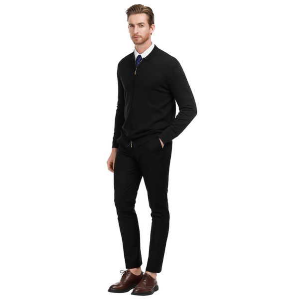 men jacket fashion business solid slim fit long sleeve stand collar two-way zipper knitting office male baseball coat plus size, Black;brown
men jacket fashion business solid slim fit long sleeve stand collar two-way zipper knitting office male baseball coat plus size, Black;brown