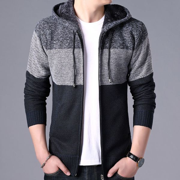 autumn male sweaters patchwork hat american style new fashion moownuc sweaters striped casual cardigans slim windproof homme men, White;black
autumn male sweaters patchwork hat american style new fashion moownuc sweaters striped casual cardigans slim windproof homme men, White;black