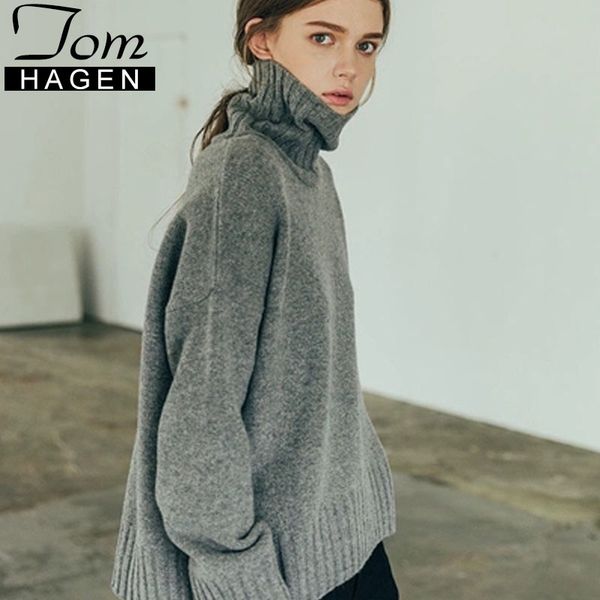 winter turtleneck women sweater 2018 loose knitted pullovers jumper women long sleeve oversized sweater female pull femme hiver, White;black
winter turtleneck women sweater 2018 loose knitted pullovers jumper women long sleeve oversized sweater female pull femme hiver, White;black
