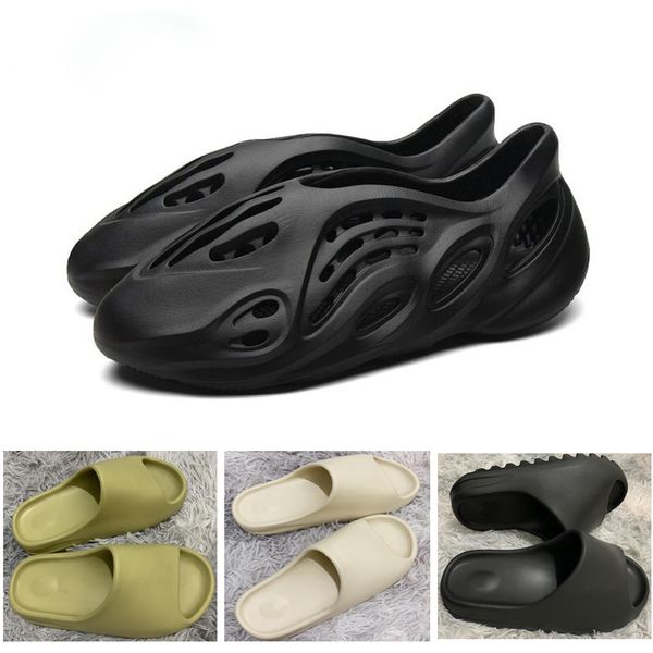 kanye west slippers foam runner clog sandal women mens designer slides sandals sliders platform house outdoor slipper 36-45, Black 
kanye west slippers foam runner clog sandal women mens designer slides sandals sliders platform house outdoor slipper 36-45, Black