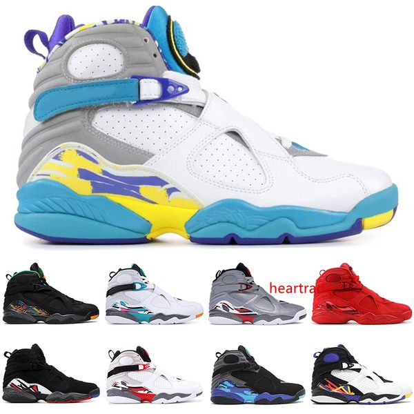 new 8 8s basketball shoes men valentines day tinker aqua reflections playoff three peat designer mens trainers sports sneakers size 41-47
new 8 8s basketball shoes men valentines day tinker aqua reflections playoff three peat designer mens trainers sports sneakers size 41-47