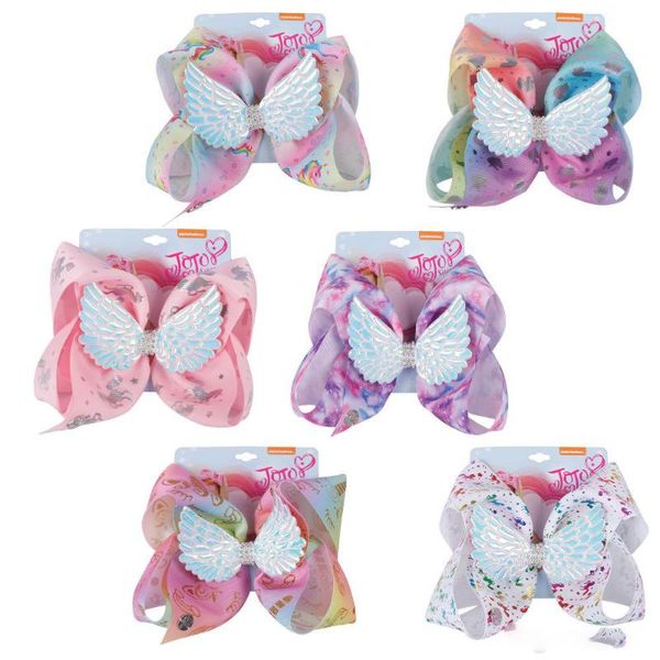 unicorn diamond wings hairpin large size children's bow european and american new hairpin hair accessories, Slivery;white
unicorn diamond wings hairpin large size children's bow european and american new hairpin hair accessories, Slivery;white