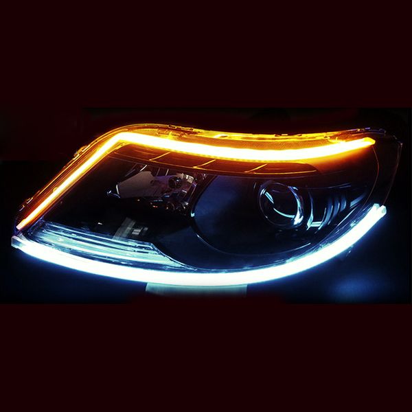 2pcs turn signal light car flowing indicator headlight led guide 45cm replacement
2pcs turn signal light car flowing indicator headlight led guide 45cm replacement