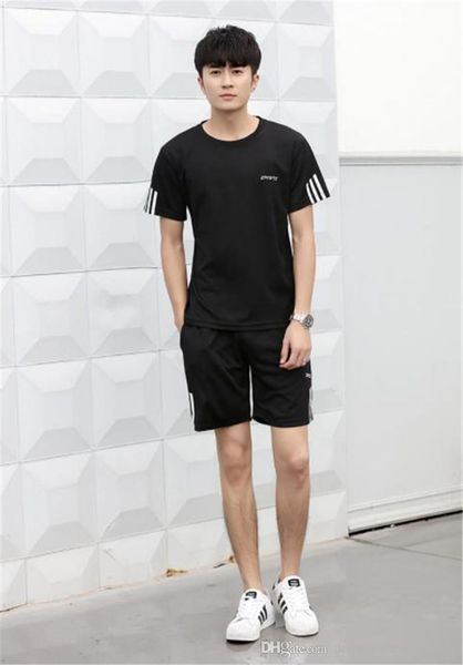 summer sports short sleeve mens 2pcs sets fashion short trousers slim running mens tracksuits, Gray
summer sports short sleeve mens 2pcs sets fashion short trousers slim running mens tracksuits, Gray