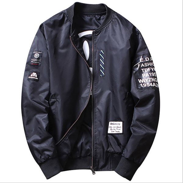 2018 new fashion bomber jacket men pilot with patches green both side wear thin pilot bomber jacket men wind breaker, Black;brown
2018 new fashion bomber jacket men pilot with patches green both side wear thin pilot bomber jacket men wind breaker, Black;brown