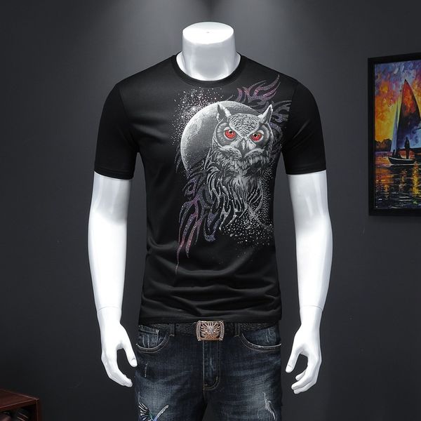 2020 spring and summer double mercerized cotton men's short-sleeved t-shirt slim printing casual half-sleeved t-shirt bottoming shirt m, White;black
2020 spring and summer double mercerized cotton men's short-sleeved t-shirt slim printing casual half-sleeved t-shirt bottoming shirt m, White;black