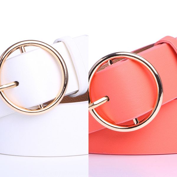 round buckle female belt simple pu leather wide harajuku round pin buckle small belt female fashion, Black;brown
round buckle female belt simple pu leather wide harajuku round pin buckle small belt female fashion, Black;brown