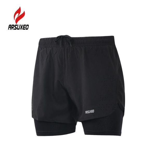 men's 2-in-1 running shorts quick dry mens sports running shorts breathable active training exercise jogging cycling, Black;blue
men's 2-in-1 running shorts quick dry mens sports running shorts breathable active training exercise jogging cycling, Black;blue