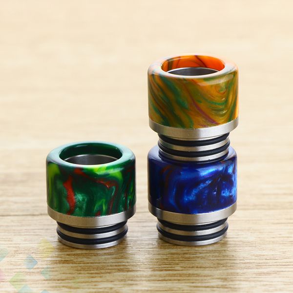 810 Drip Tip Epoxy Resin with Stainless Steel Wide Bore Mouthpieces Vape Pen Drip Tips For 810 Atomizers e cigarette
810 Drip Tip Epoxy Resin with Stainless Steel Wide Bore Mouthpieces Vape Pen Drip Tips For 810 Atomizers e cigarette