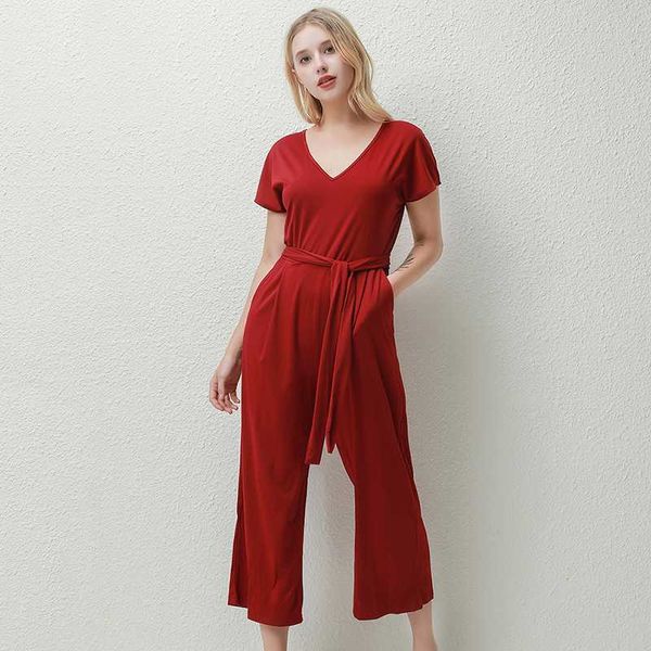 women's jumpsuits & rompers 2021 fashion short jumpsuit sleeve wide leg loose v-neck summer casual solid color skinny, Black;white
women's jumpsuits & rompers 2021 fashion short jumpsuit sleeve wide leg loose v-neck summer casual solid color skinny, Black;white