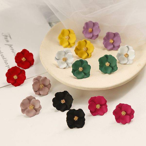 korean fresh sweet cute solid flower woman girls stud earrings fashion jewelry holiday-kqqe, Golden;silver
korean fresh sweet cute solid flower woman girls stud earrings fashion jewelry holiday-kqqe, Golden;silver
